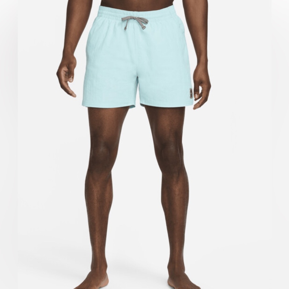COPY - MENS NIKE SWIM PACKABLE CARGO 5" VOLLEY SHORTS